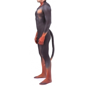 Combinaison Cosplay Doberman DOG Noire et Feu
