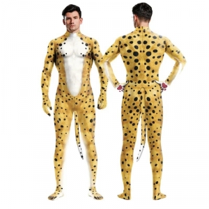 Combinaison Cosplay MARSUPILAMI Jaune et taches noires