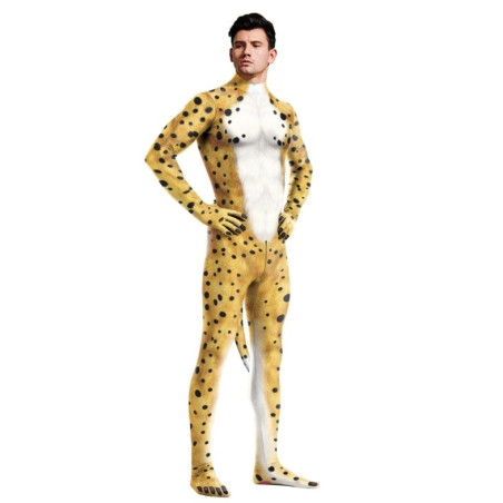 Combinaison Cosplay MARSUPILAMI Jaune et taches noires