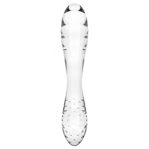 Gode en verre DAZZLING CRYSTAL 1 de Satisfyer Transparent