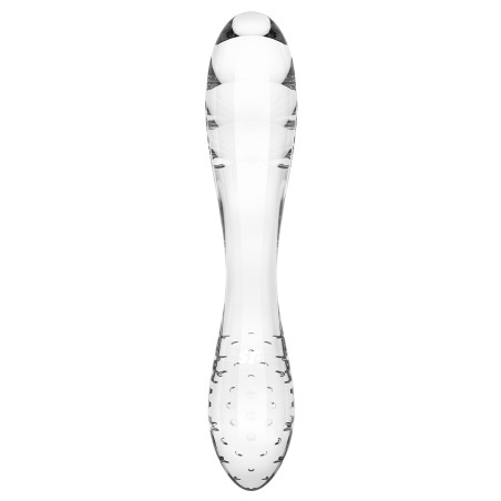 Gode en verre DAZZLING CRYSTAL 1 de Satisfyer Transparent