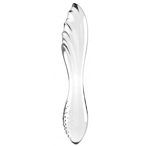 Gode en verre DAZZLING CRYSTAL 1 Satisfyer 18 x 3.6cm Transparent