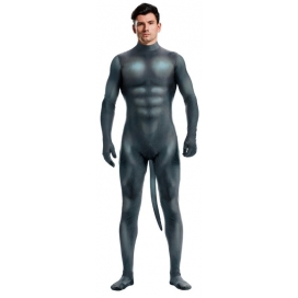Combinaison Cosplay DOG Gris bleu pour le Puppy Play 2