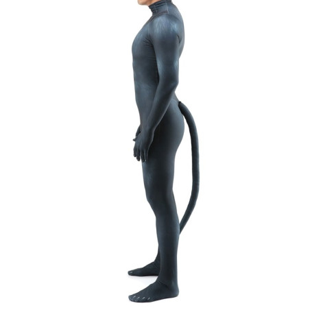 Combinaison Cosplay DOG Gris bleu pour le Puppy Play