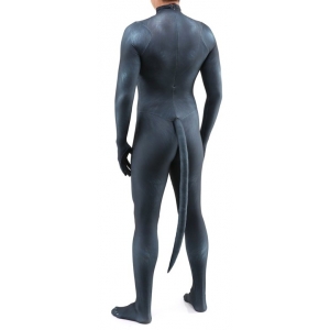 Combinaison Cosplay DOG Gris bleu pour le Puppy Play