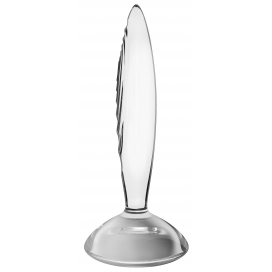 Plug en verre SPARKLING CRYSTAL 16 x 3.5 cm de Satisfyer