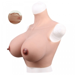 Buste Seins Silicone | Col haut | Bonnet C