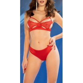 Ensemble Glycinia 2 Pièces Rouge