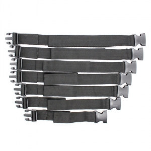 Lot de 7 sangles attaches CAMISOLE CLIPS Noires