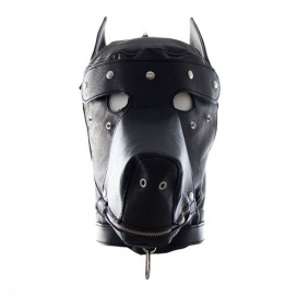 Cagoule Dog avec forme de tête de chien, museau et oreilles 2