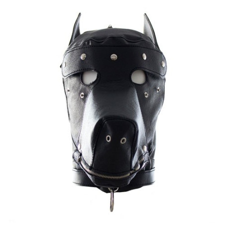 Cagoule Dog avec forme de tête de chien, museau et oreilles