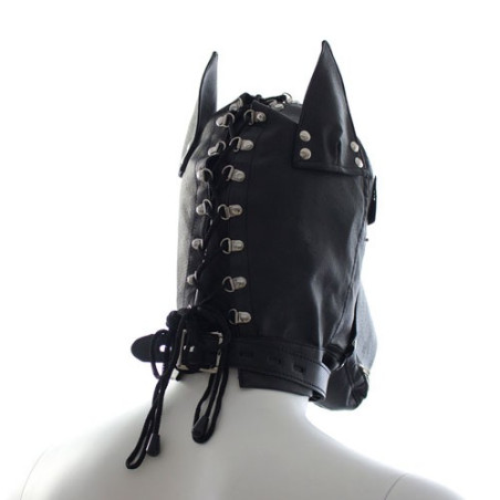 Cagoule Dog avec forme de tête de chien, museau et oreilles