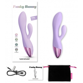 Vibro Rabbit FUNKY BUNNY Love to Love Mauve 2