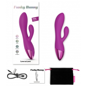 Vibro Rabbit FUNKY BUNNY Love to Love Fuchsia