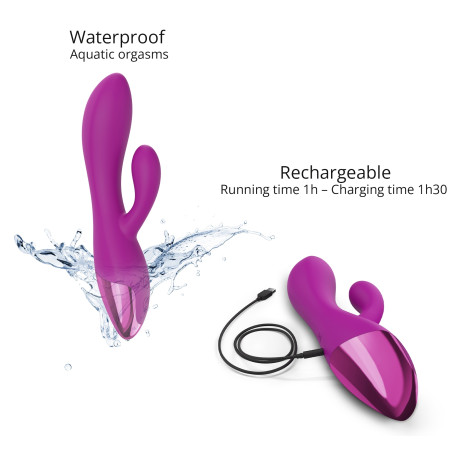 Vibro Rabbit FUNKY BUNNY Love to Love Fuchsia