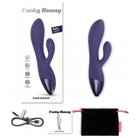 Vibro Rabbit FUNKY BUNNY Love to Love Violet 2