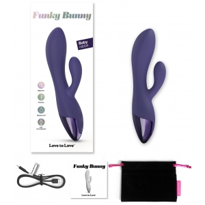 Vibro Rabbit FUNKY BUNNY Love to Love Violet