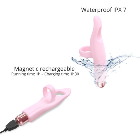 Stimulateur de clitoris TICKLE ME Love to Love Rose