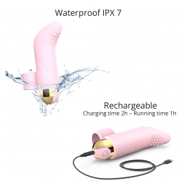 Vibro de doigt TOUCH ME Love to Love Rose 2