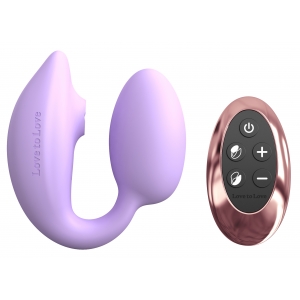 Stimulateur Clitoris et Point G WONDERLOVER Love to Love Mauve