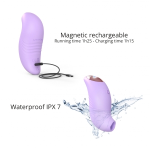 Stimulateur de clitoris BELIEVER Love to Love Mauve