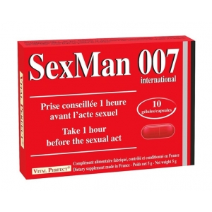 Stimulant SexMan 007 10 gélules