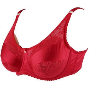 Soutien-Gorge Spécial Prothèse Mammaire BRACE Rouge