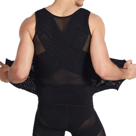 Débardeur Gainant MESH TIGHT Noir