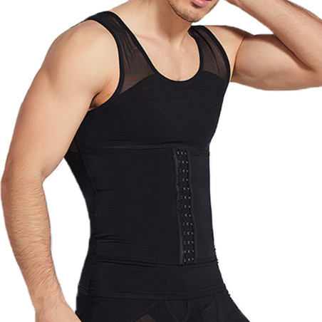 Débardeur Gainant MESH TIGHT Noir