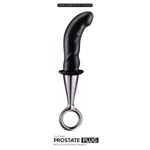 Plug prostatique avec poignée PROSTATE IN 10 cm