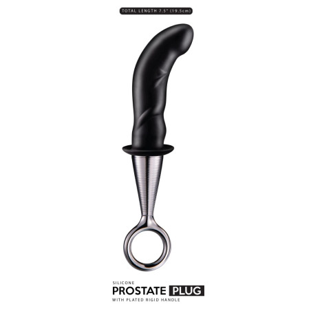 Plug prostatique avec poignée PROSTATE IN 10 cm