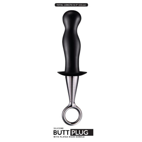 Plug prostatique avec poignée ANAL IN 12 cm