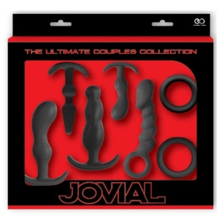 Kit Découverte de la stimulation de la prostate JOVIAL SET 7 pièces