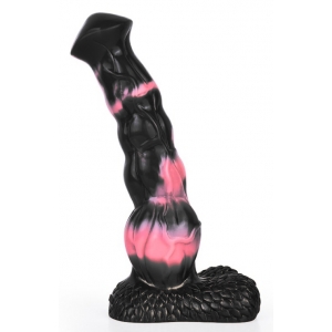 Gode Animal ARHULF 21 x 6cm Noir-Rose