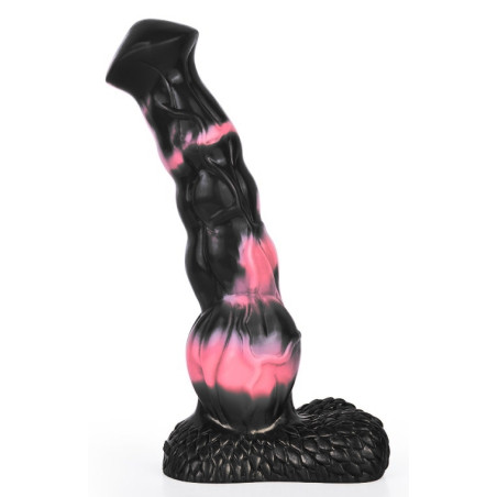Gode Animal ARHULF 21 x 6cm Noir-Rose