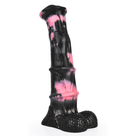 Gode Animal PONULF 22 x 5.5cm Noir-Rose