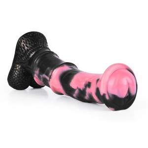 Gode Animal PONULF 22 x 5.5cm Noir-Rose