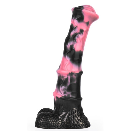 Gode Animal PONULF 22 x 5.5cm Noir-Rose