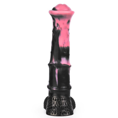 Gode Animal PONULF 22 x 5.5cm Noir-Rose