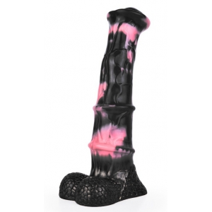 Gode Animal PONULF 22 x 5.5cm Noir-Rose