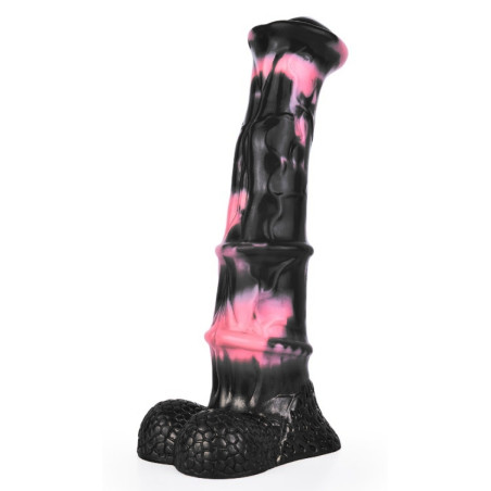 Gode Animal PONULF 22 x 5.5cm Noir-Rose
