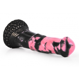 Gode Animal PIRULF 18 x 5cm Noir-Rose 2