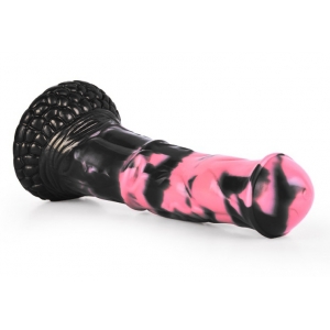 Gode Animal PIRULF 18 x 5cm Noir-Rose