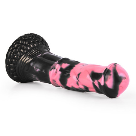 Gode Animal PIRULF 18 x 5cm Noir-Rose