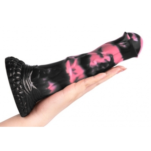 Gode Animal PIRULF 18 x 5cm Noir-Rose