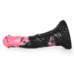 Gode Animal PIRULF 18 x 5cm Noir-Rose