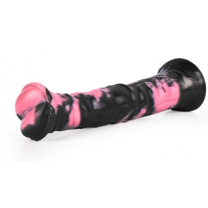 Gode Animal RAGULF 26 x 5.5cm Noir-Rose