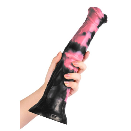 Gode Animal RAGULF 26 x 5.5cm Noir-Rose