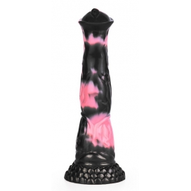Gode Animal BODULF 25 x 6cm Noir-Rose