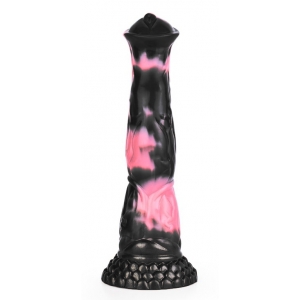 Gode Animal BODULF 25 x 6cm Noir-Rose